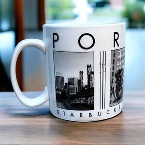 2005 STARBUCKS City Scenes Series PORTLAND Oregon Coffee Mug